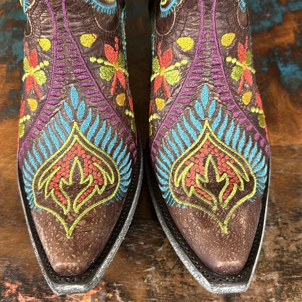 Old Gringo Andes Flora Tiegan Short Boots. New in box! - Picture 4 of 11